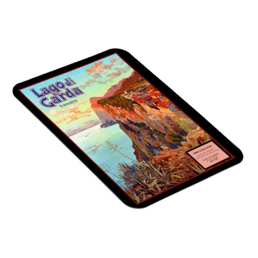 Lake Garda Magnet Magneet (Rechterzijde)