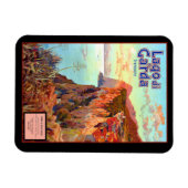 Lake Garda Magnet Magneet (Horizontaal)
