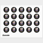 Lake Garda Ronde Sticker (Vel)
