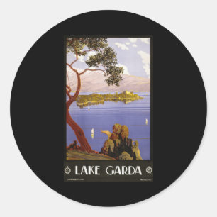 Lake Garda Ronde Sticker