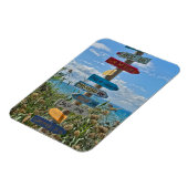 Lake Garda routebeschrijving teken uitzicht koelka Magneet (Linkerzijde)