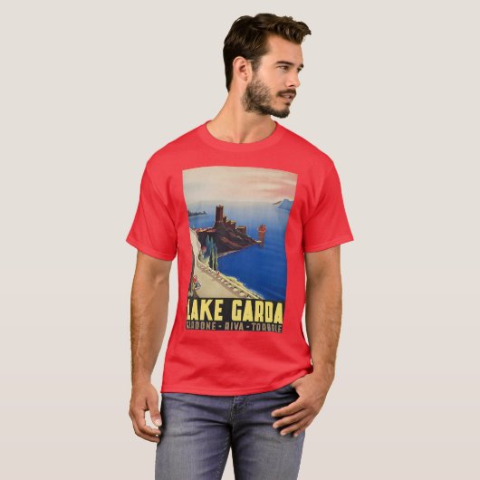 LAKE GARDA T-SHIRT (Voorkant volledig)