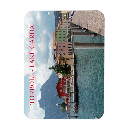 Lake Garda Torbole fridge magnet Magneet (Verticaal)