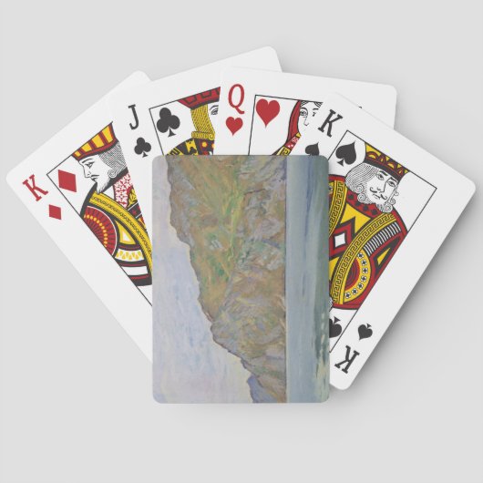 Lake Garda (van Koloman Moser) Pokerkaarten (Achterkant)