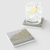 Lake Garda (van Koloman Moser) Stenen Onderzetter (Zijkant)