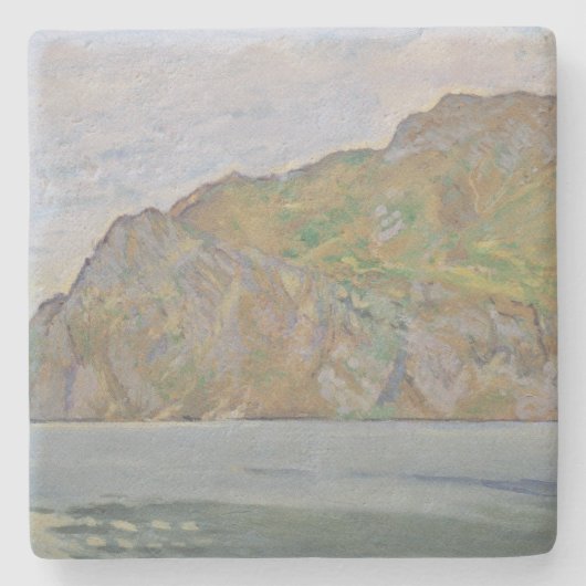 Lake Garda (van Koloman Moser) Stenen Onderzetter (Voorkant)