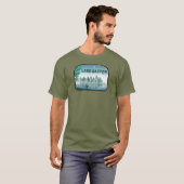 Lake Gaston North Carolina Virginia Deer T-shirt (Voorkant volledig)