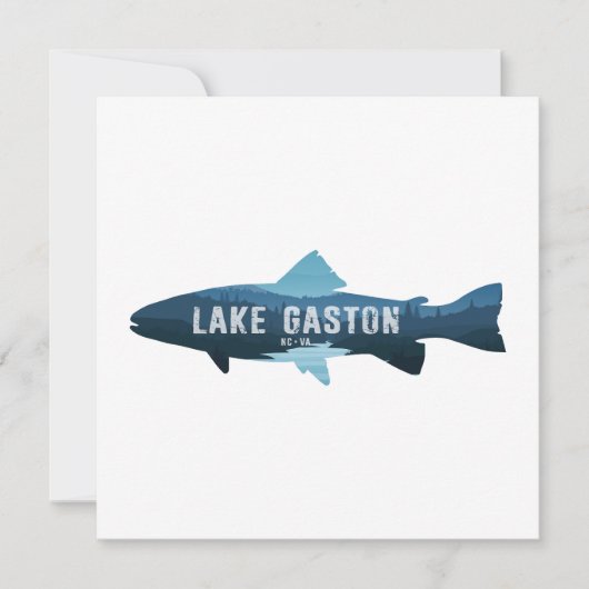 Lake Gaston North Carolina Virginia Fish (Voorkant)