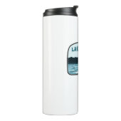 Lake Gaston North Carolina Virginia Gevist Rod Thermosbeker (Gedraaid links)