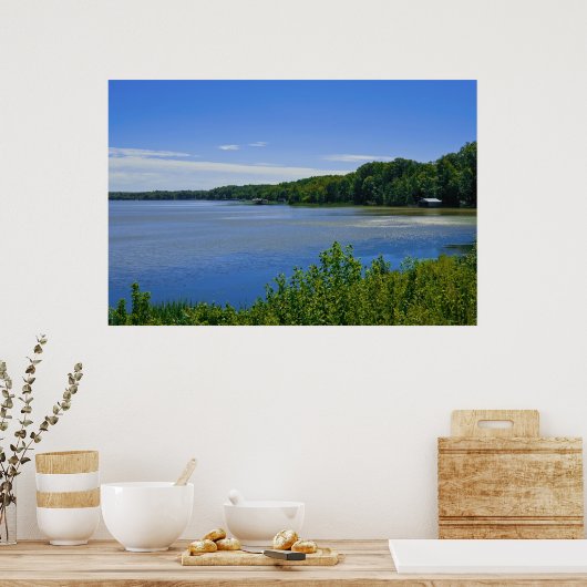 Lake Gaston, Virginia Poster (Keuken)