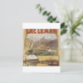Lake Geneva Travel Briefkaart (Staand voorkant)
