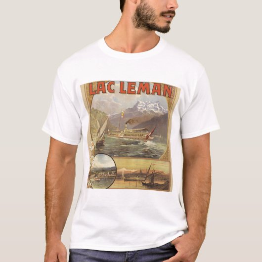 Lake Geneva Travel T-shirt (Voorkant)