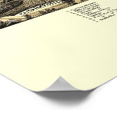 Lake Genève, WI Panoramic Map - 1882 Poster (Hoek)