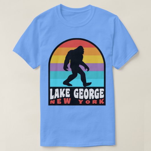 Lake George Adirondacks New York T-shirt (Design voorkant)