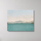 Lake George, Free Study Canvas Afdruk (Voorkant)