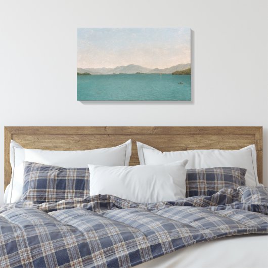 Lake George, Free Study Canvas Afdruk (Insitu (Slaapkamer))