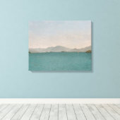 Lake George, Free Study Canvas Afdruk (Insitu (Houten vloer))