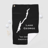 Lake George Golf Towel Golfhanddoek (Insitu)