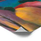Lake George, Herfst | Georgia O'Keeffe | Poster (Hoek)