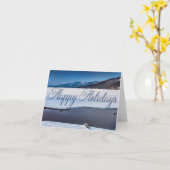 Lake George Holiday Card Series 2 Kaart (Gele Bloem)
