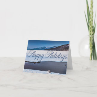 Lake George Holiday Card Series 2 Kaart