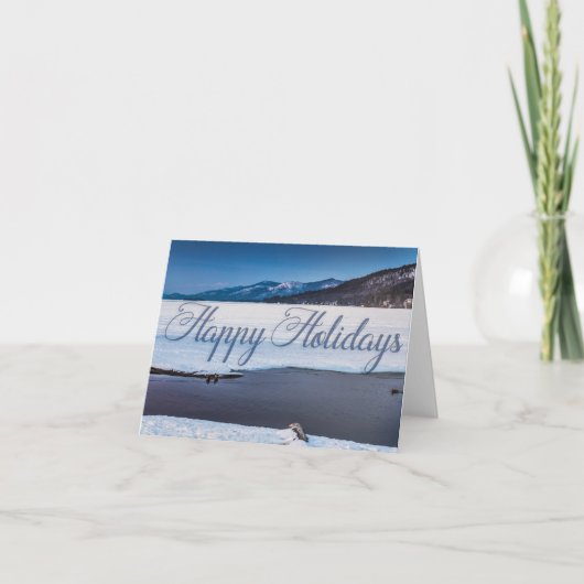 Lake George Holiday Card Series 2 Kaart (Voorkant)