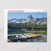 Lake George, Mammoth Lakes, Californië, Briefkaart (Voorkant / Achterkant)