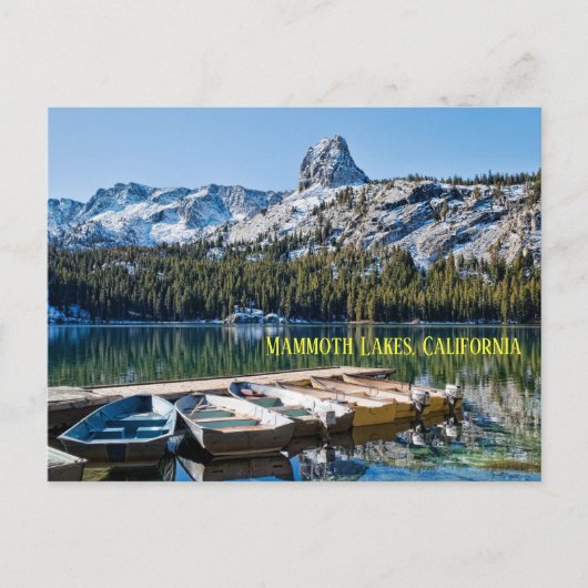 Lake George, Mammoth Lakes, Californië, Briefkaart (Voorkant)