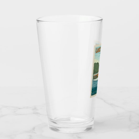 Lake George, New York |  boot Glas (Rechts)