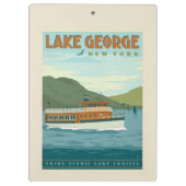 Lake George, New York |  boot Klembord (Achterkant)