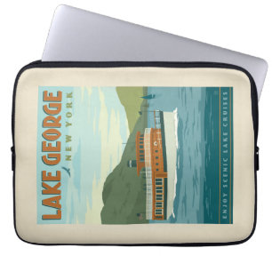Lake George, New York    boot Laptop Sleeve