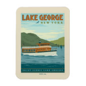 Lake George, New York |  boot Magneet (Verticaal)