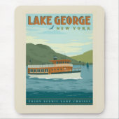 Lake George, New York |  boot Muismat (Voorkant)