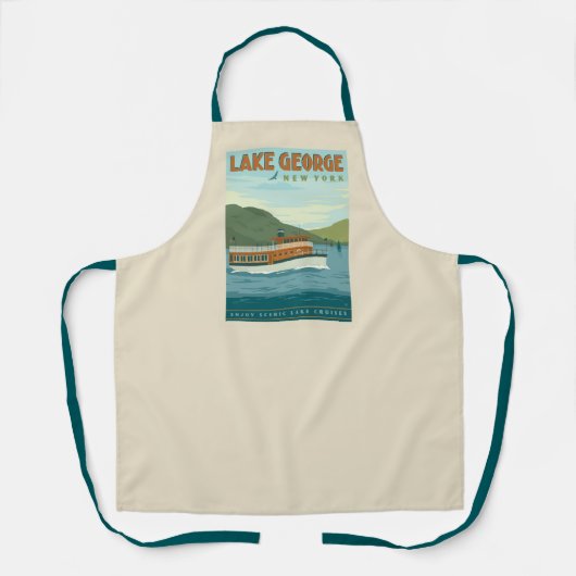 Lake George, New York | boot Schort (Voorkant)