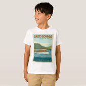 Lake George, New York | boot T-shirt (Voorkant volledig)