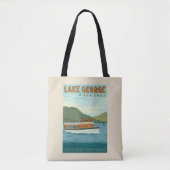 Lake George, New York | boot Tote Bag (Voorkant)