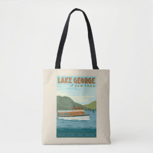 Lake George, New York    boot Tote Bag