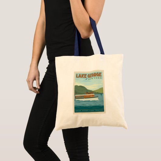 Lake George, New York |  boot Tote Bag (Voorkant (product))