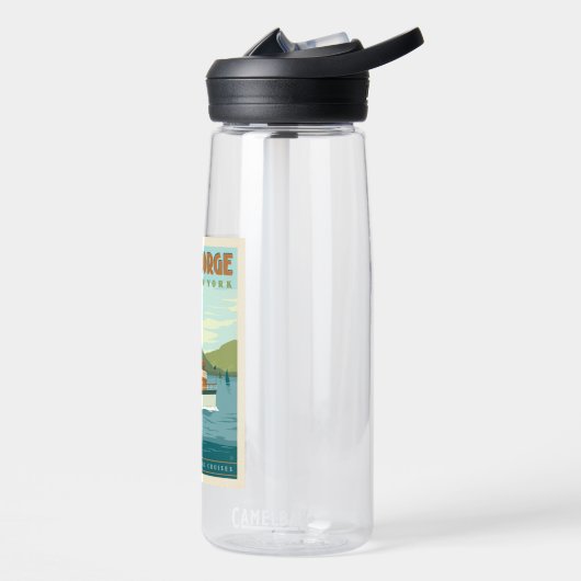 Lake George, New York | boot Waterfles (Links)