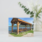 Lake George New York Briefkaart (Staand voorkant)