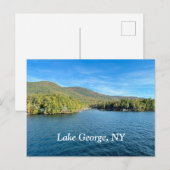 Lake George New York Briefkaart (Voorkant / Achterkant)