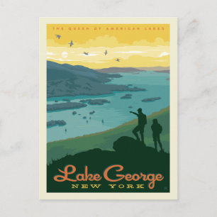 Lake George, New York Briefkaart