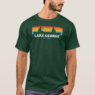 Lake George, New York Canoe T-shirt