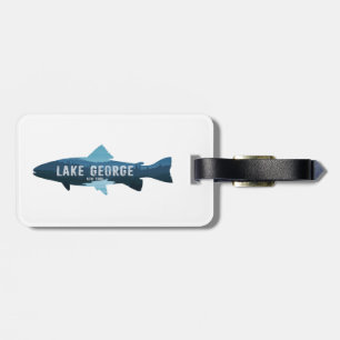 Lake George New York Fish Bagagelabel