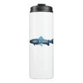 Lake George New York Fish Thermosbeker (Voorkant)