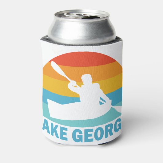 Lake George New York Kayak Blikjeskoeler (Blikje Achterkant)