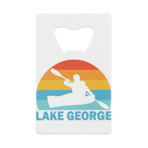 Lake George New York Kayak Creditkaart Flessenopener