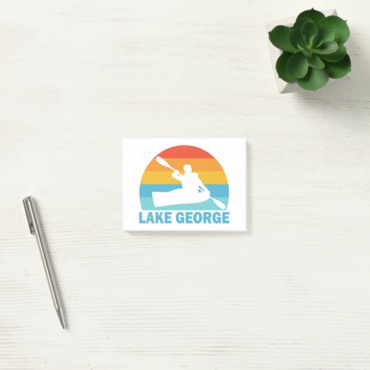 Lake George New York Kayak Post-it® Notes (Kantoor)