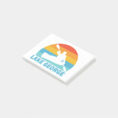 Lake George New York Kayak Post-it® Notes (Schuin)