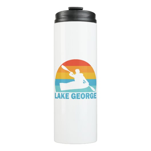 Lake George New York Kayak Thermosbeker (Voorkant)